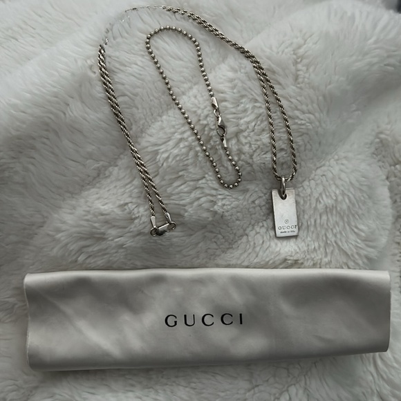 Authentic Gucci Silver necklace/bracelet (interchangeable) - Picture 1 of 15